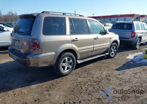 2007 Honda Pilot Ex-L z USA, uszkodzony, nr VIN 5FNYF18717B000707